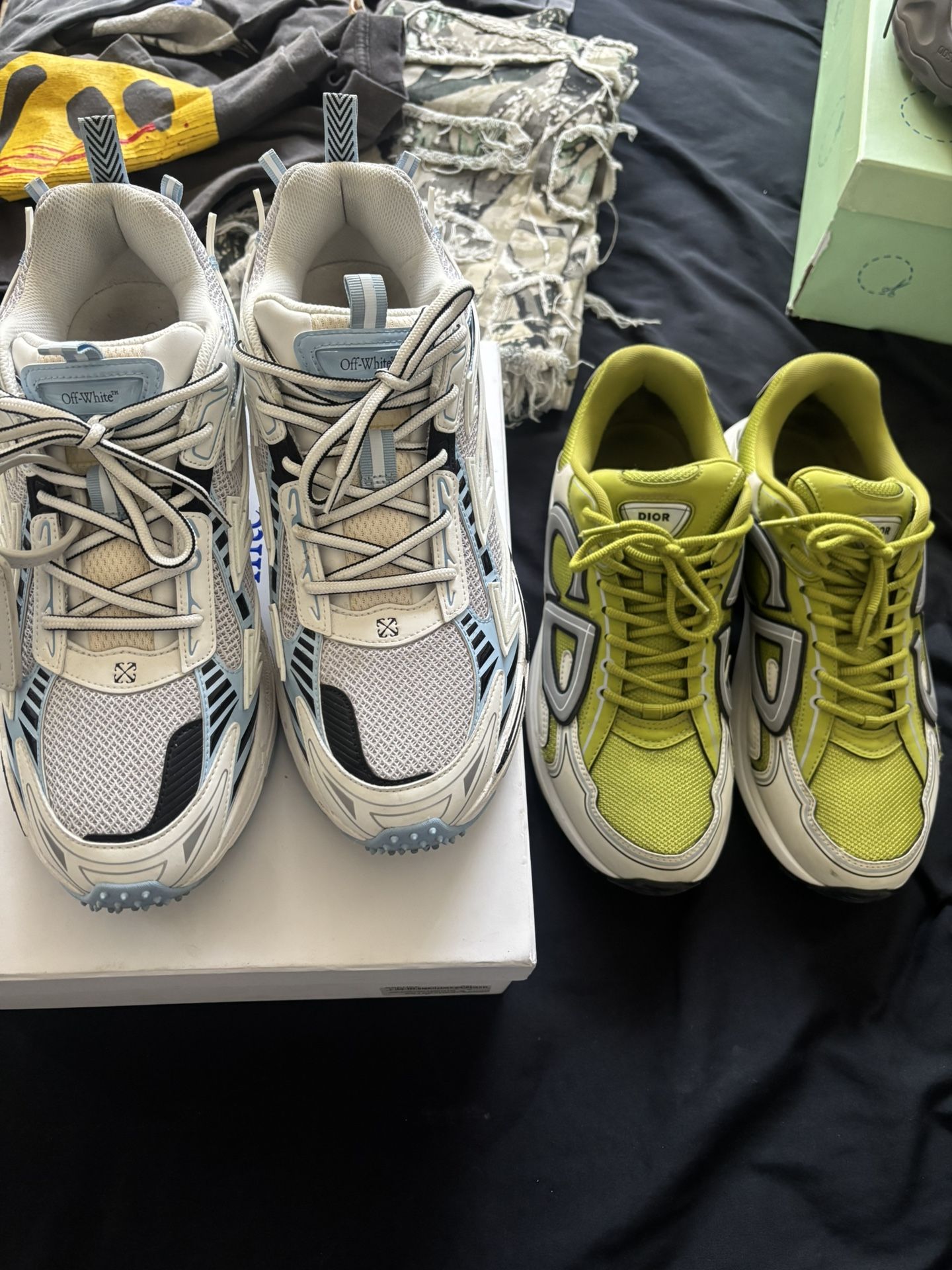 Off Whites & Dior’s (sz 13&14)