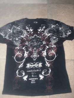 Konflict Graphic T-Shirt Black