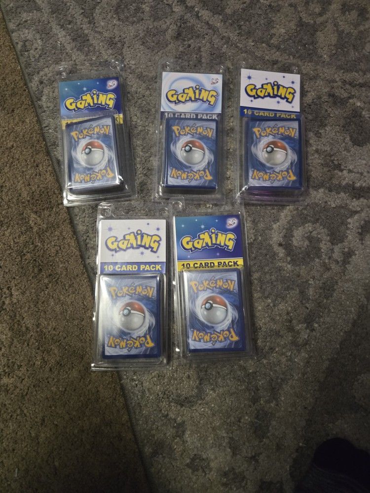 Pokémon Cards 5 Packs