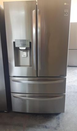 LG 4-Door Stainless Steel Fridge
