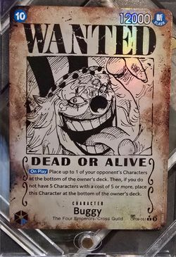 One Piece Buggy Wanted OP09