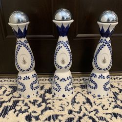 Decorative Clase Azul Tequila Bottles 
