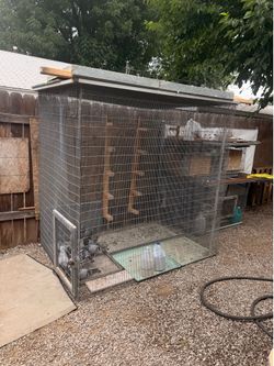 Galvanized wire big cage