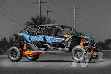2026 Can-Am Maverick X3 Max Rs Turbo Scandi Blue & Orange Crush