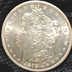1878-CC Morgan Silver Dollar $1 Key Date Carson City