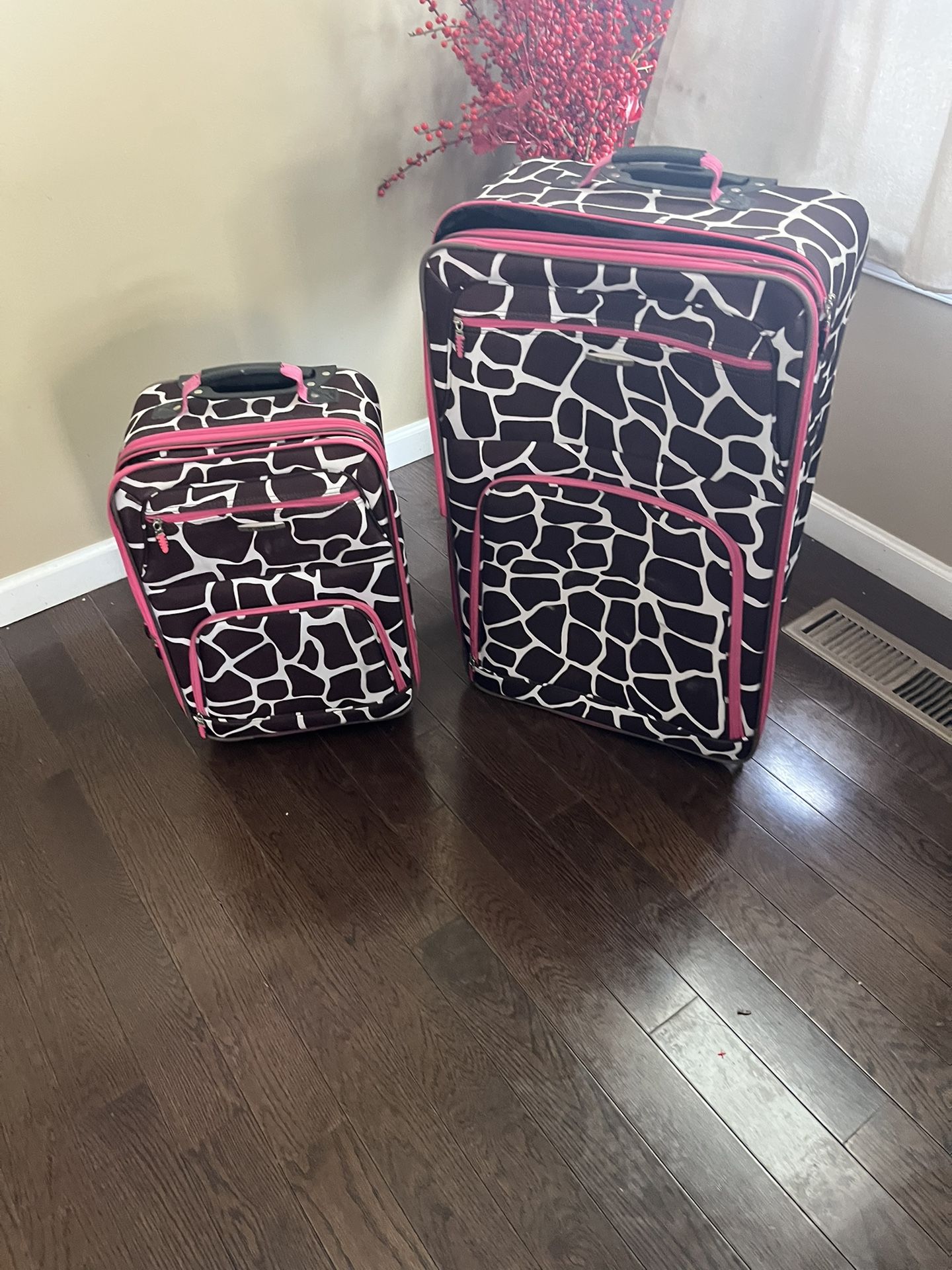 2 Suitcases For Sale Like New