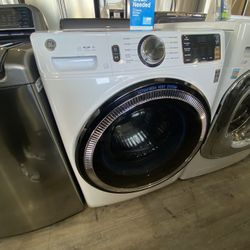 Ge Jumbo Washer White