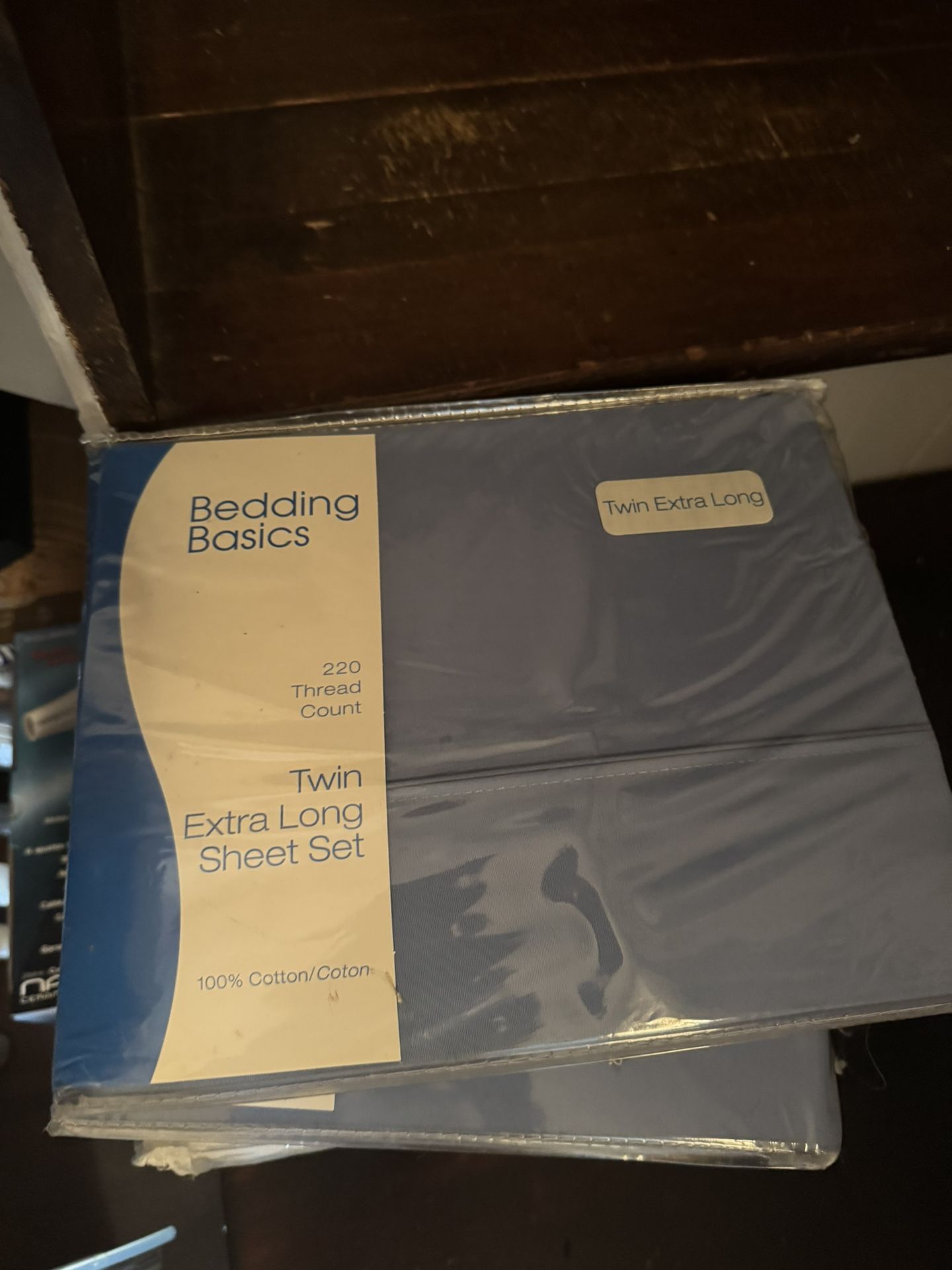 blue twin extra long sheets