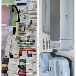 HUGE Cricut Lot. Maker 3, Easy Press 3, Used 1 TimeBrand New Accessories 