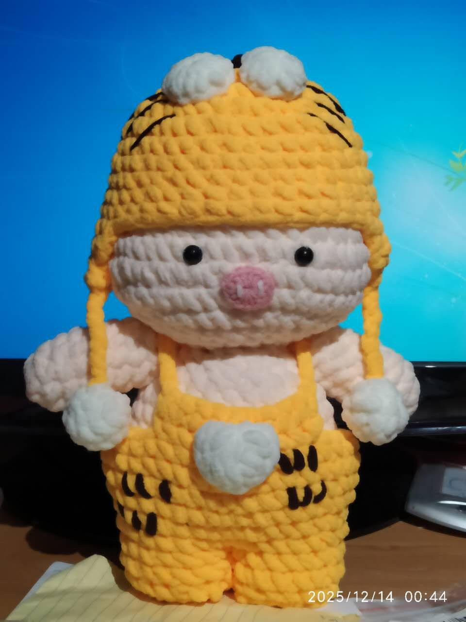 Handmade Big Size Cute Pig