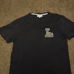 Badge Crew Neck Thick Cotton Lacoste T-shirt
