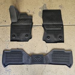 2026 4RUNNER TRD Off Road Tub Style All Weather Mats - Toyota
