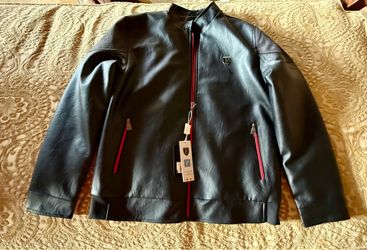 Luxury Italian ￼leather jacket