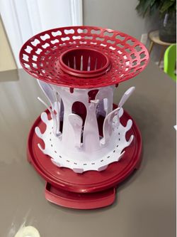 Baby bottle drying rack
