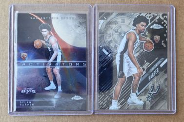 Topps Chrome NBA San Antonio Spurs Dylan Harper Card Lot
