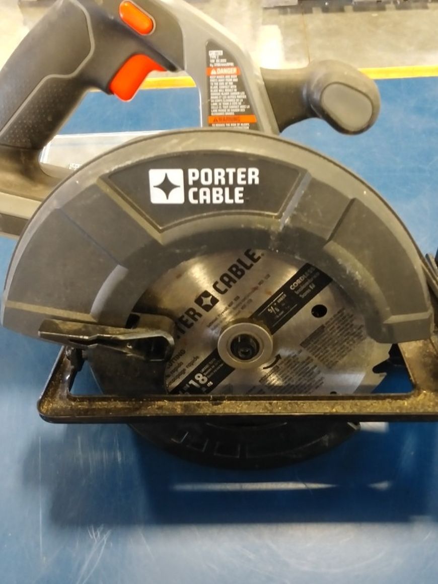 Porter cable 18v Saw