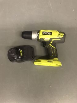 Ryobi Drill With Battery And Charger