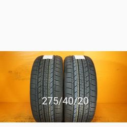 4 New Tires For Sale 275/40/20 We Service Motorcycle Tires