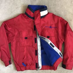 Tommy Hilfiger Jacket Size Medium Vintage Rare Red