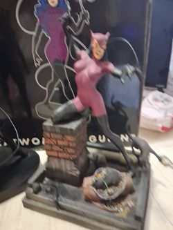 Catwoman statue