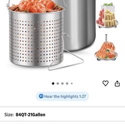 Large Stainless Steel Stockpot