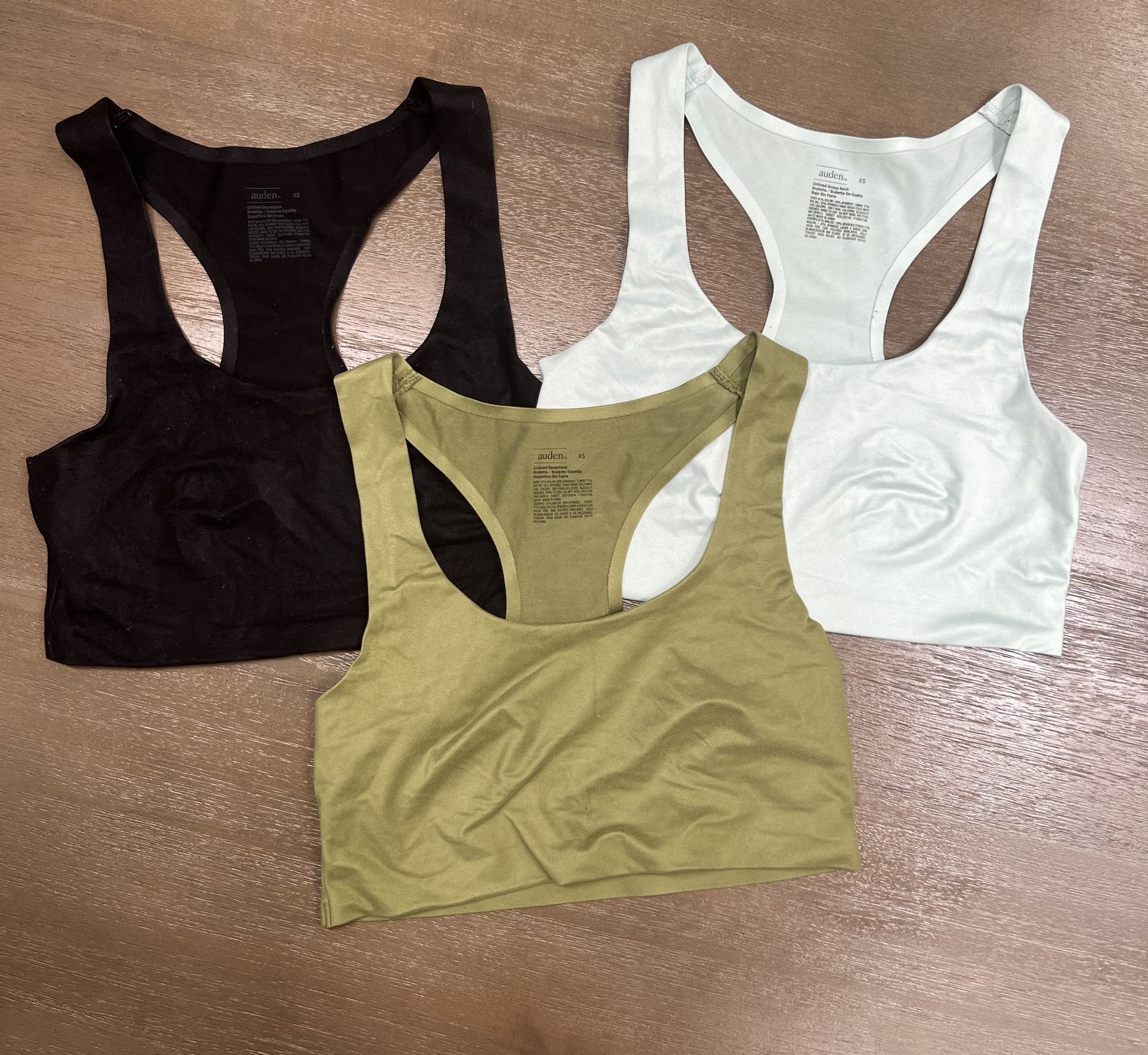 Auden unlined cheap racerback bralette