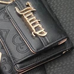 Juicy Couture Tri Fold Wallet Like New 
