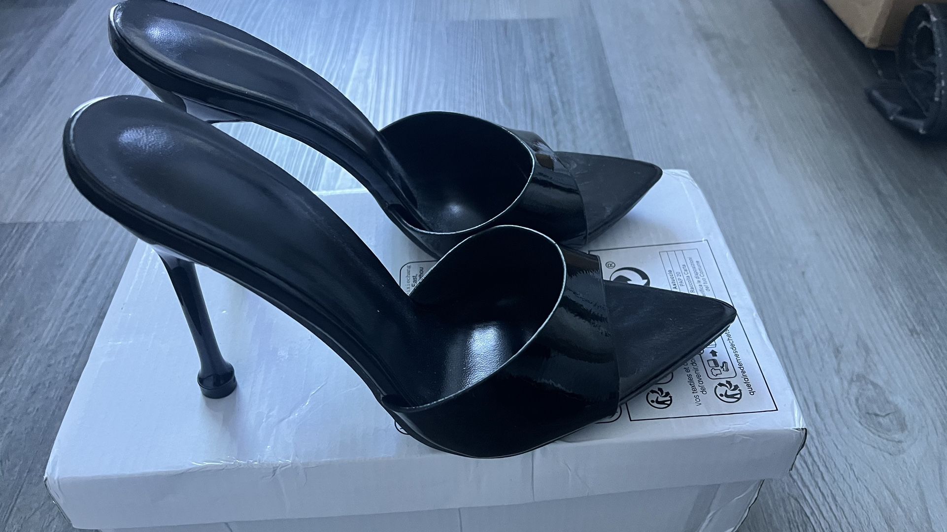 Moving Sale. Black Heels. New. 