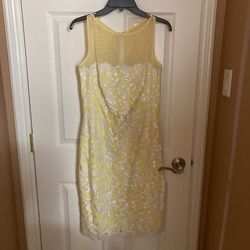 Yellow Lace Dress