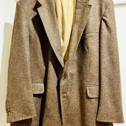 LandsEnd 50%Wool - 50%Lambs Wool Coat Jacket 48R