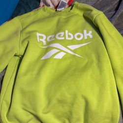 Neon Reebok sweater