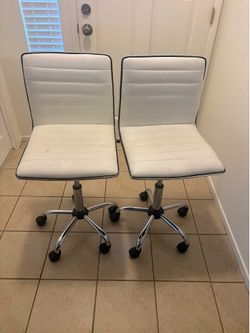 White chairs