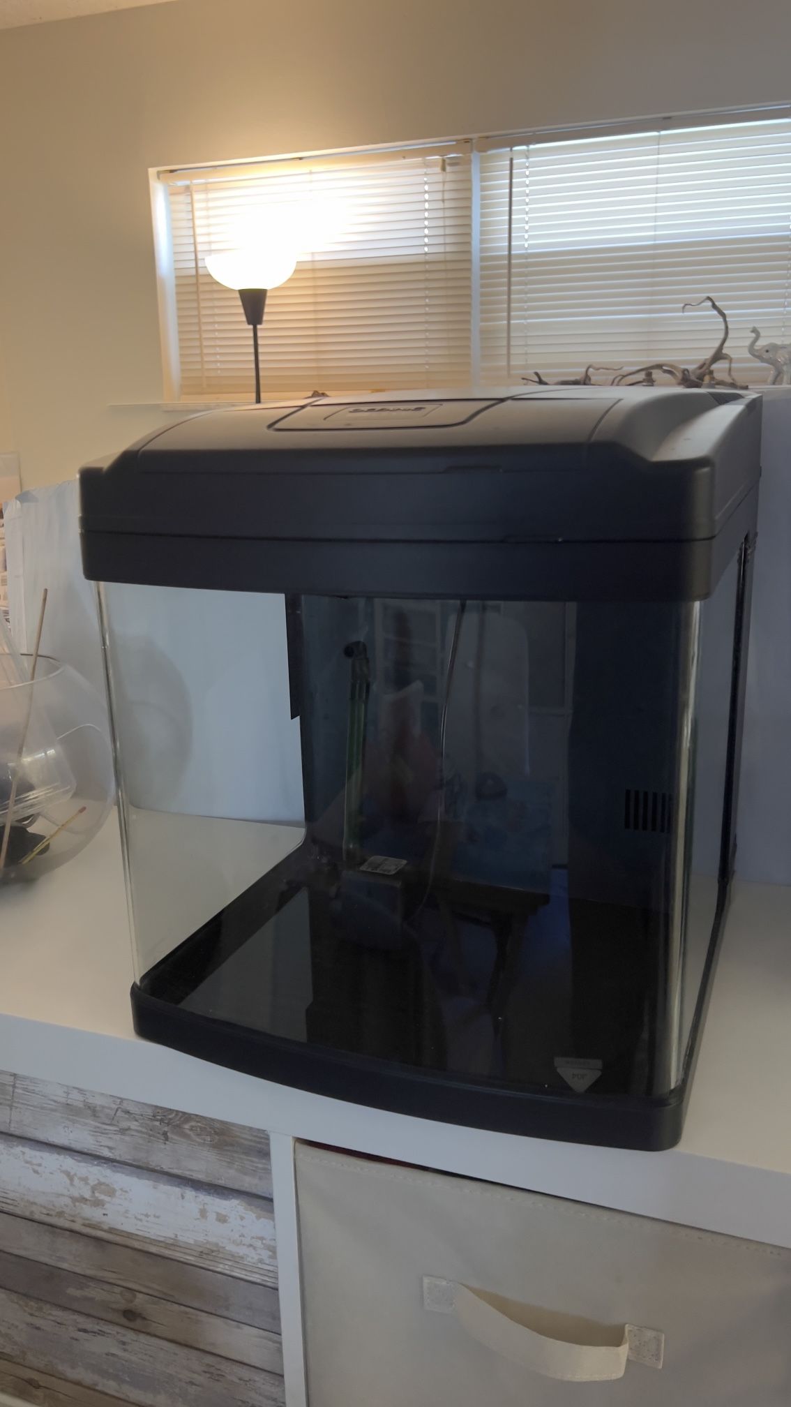 Aquarium 15 Gallon Lid Light Filter With Full Media