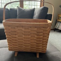 Authentic Longaberger Tote Basket