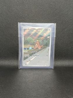 Pokémon Tcg Scarlet And Violet Destined Rivals Kangaskhan 204/182 Illustration Rare Mint 
