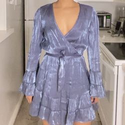 Satin Mini Dress