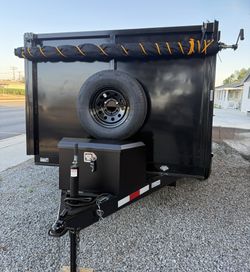 New 8x4x12 Hydraulic Dump Trailer With Accessories 🔥