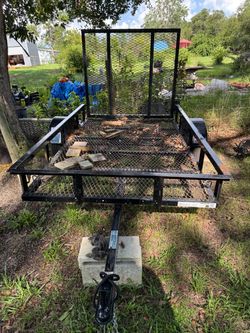 5x8 trailer like new