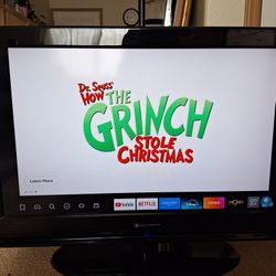 32" TV w/Amazon USB Fire Stick Adapter & Remote