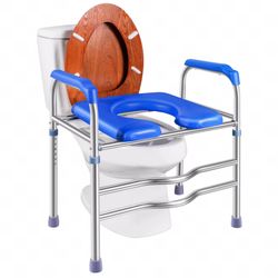 BRAND NEW-Deewow Raised Toilet Seat with Handles 