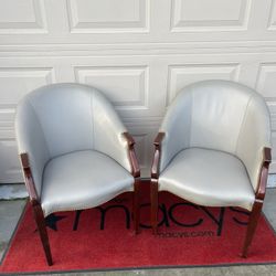 Leather Accent Chairs