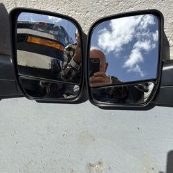 Ford e. 150. 250 van side mirror