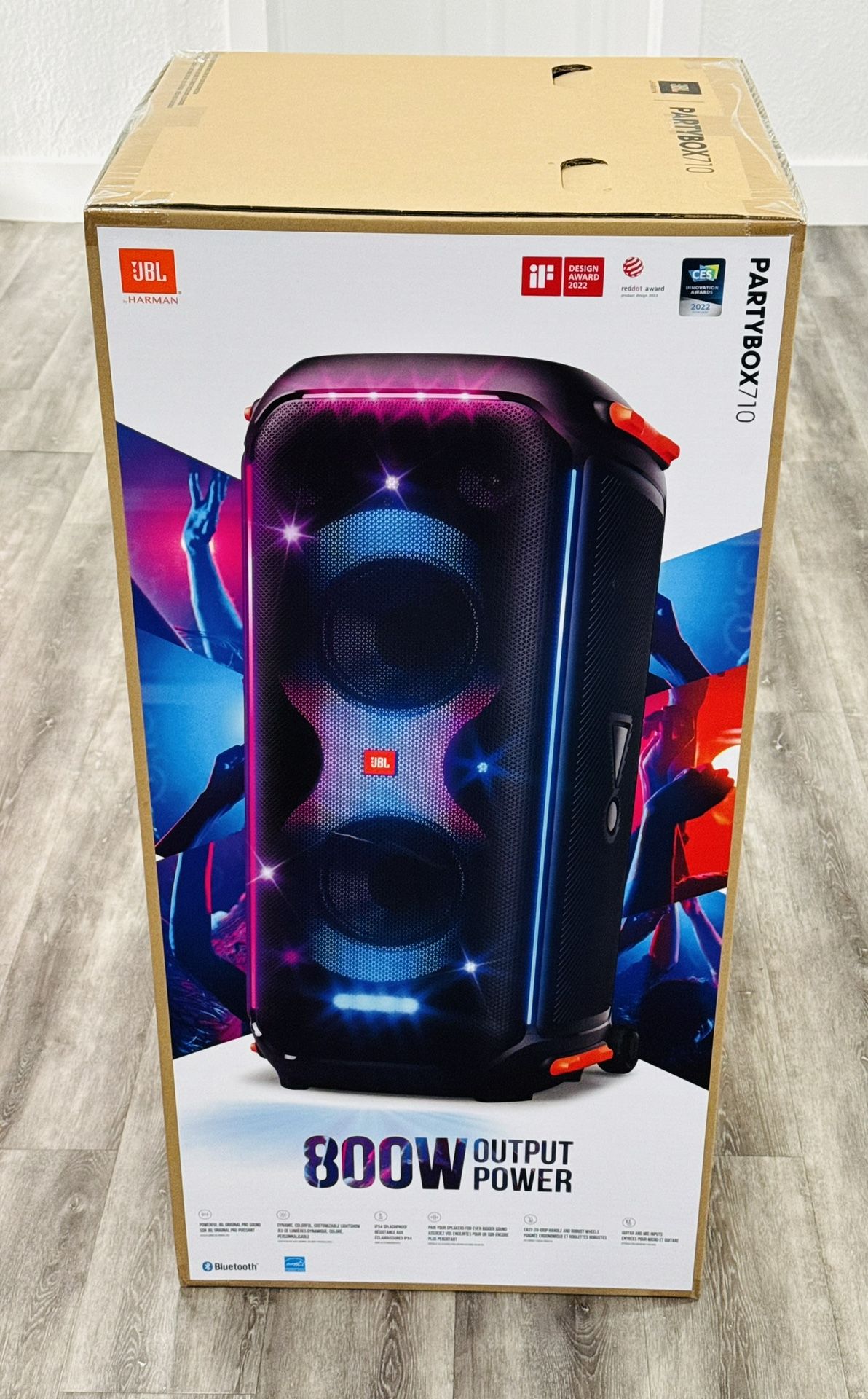 Jbl PARTYBOX 710 speaker Bluetooth Bocinas Parlantes altavoz audio equipos de música
