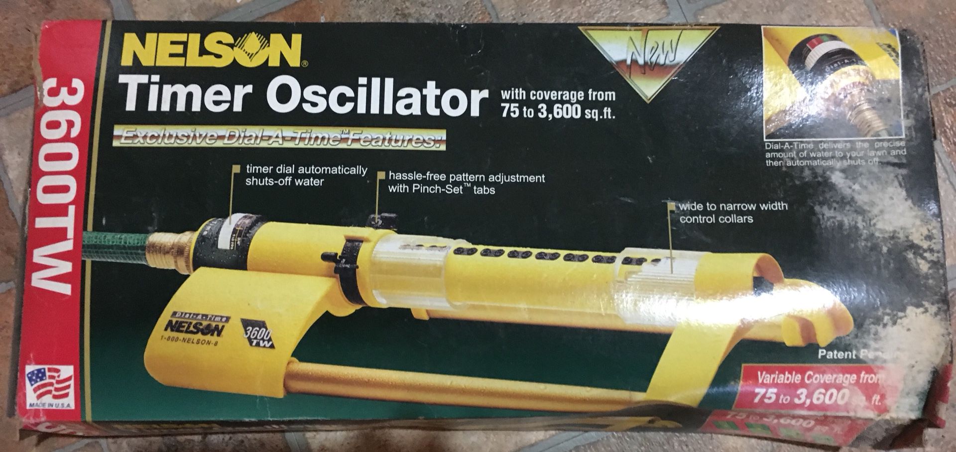 Nelson Automatic Timer Oscillating Lawn Sprinkler