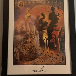 Dali - Hallucinogenic Toreador Framed Print