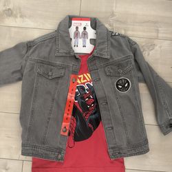 Spider-Man Jean Jacket & Tshirt NEW