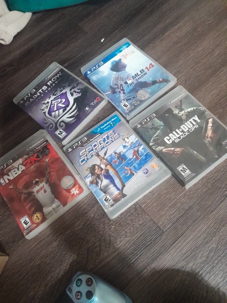 Ps3 Games An D Controller 