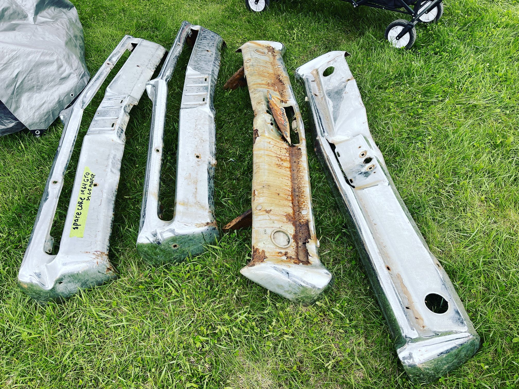 1964 GTO Front & Rear Bumper