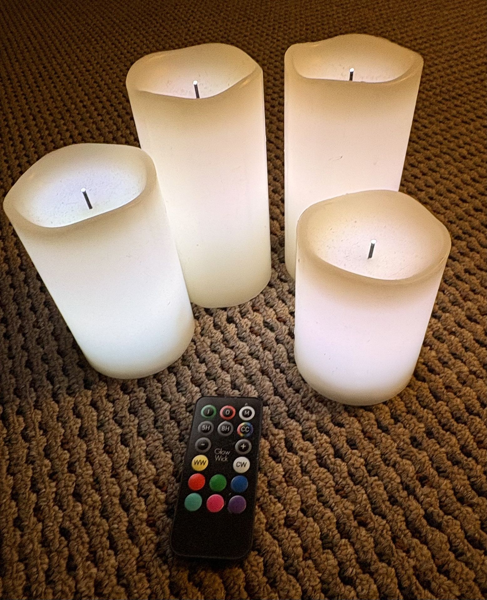 LED Light Candles With Remote