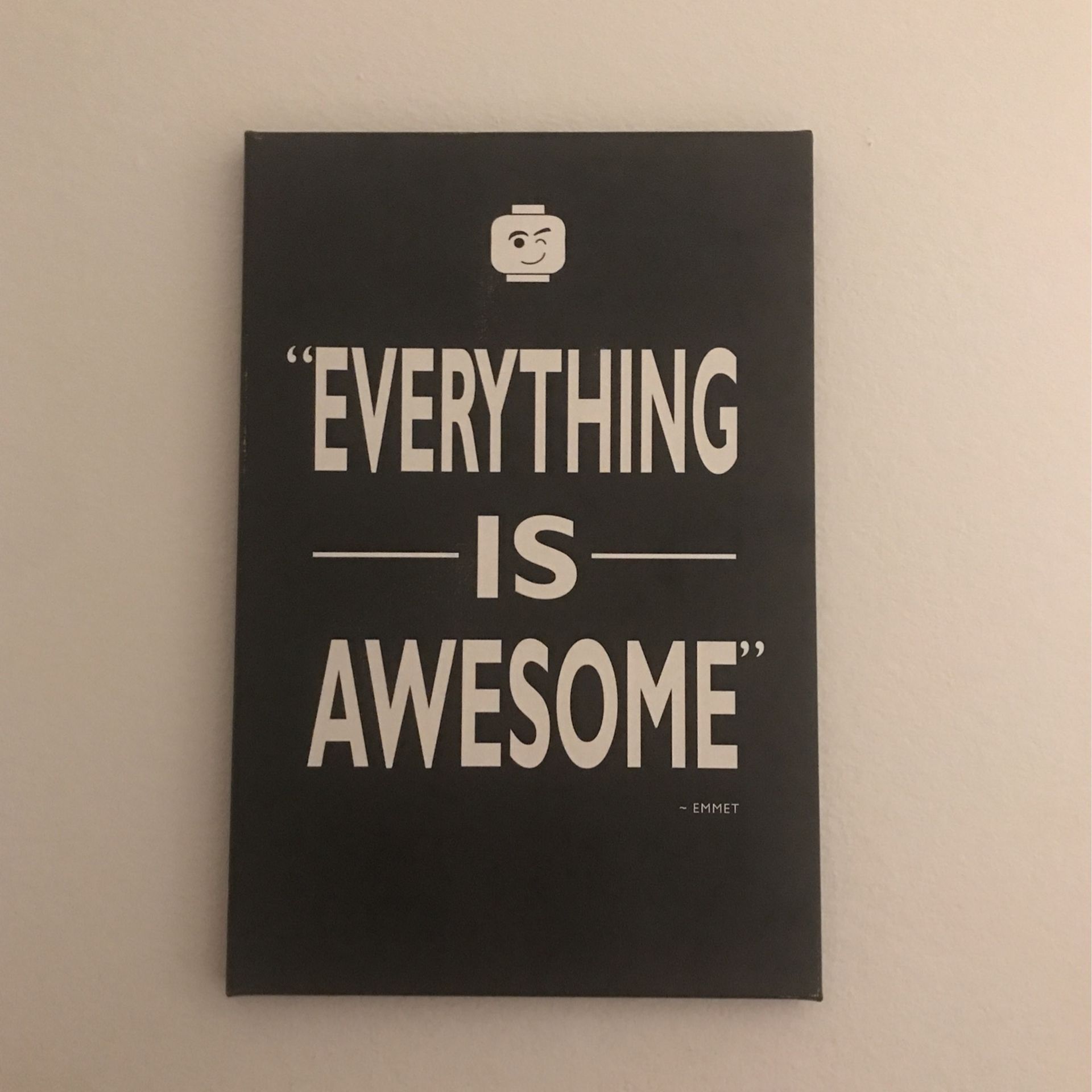 Everything Is Awesome Painting 